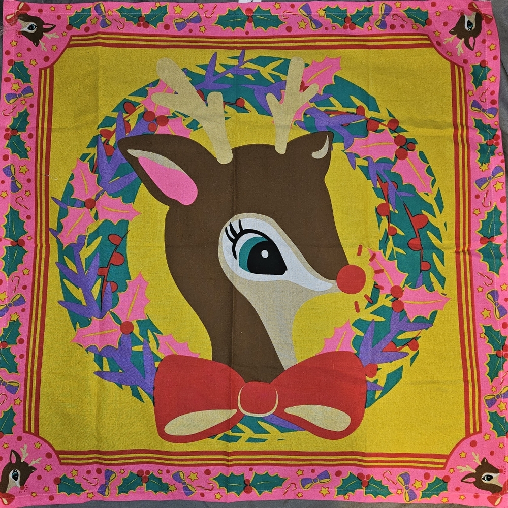 Lush Cosmetics "It's Christmas Deer" Knot Wrap
